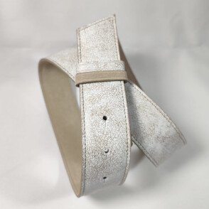 Ceinture reversible femme Lin  / Marbré lin