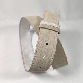 Ceinture reversible femme Lin  / Marbré lin