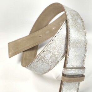 Ceinture reversible femme Lin  / Marbré lin